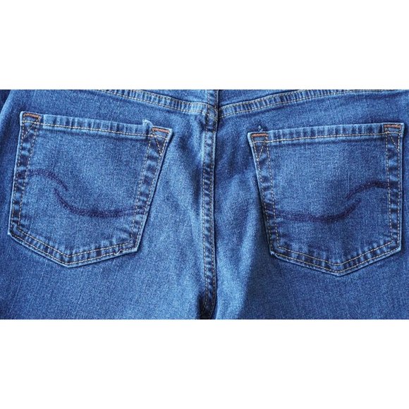 Signature by Levi Strauss Jeans Womens Size 8 Misses Medium At Waist Boot Cut St - Picture 4 of 12